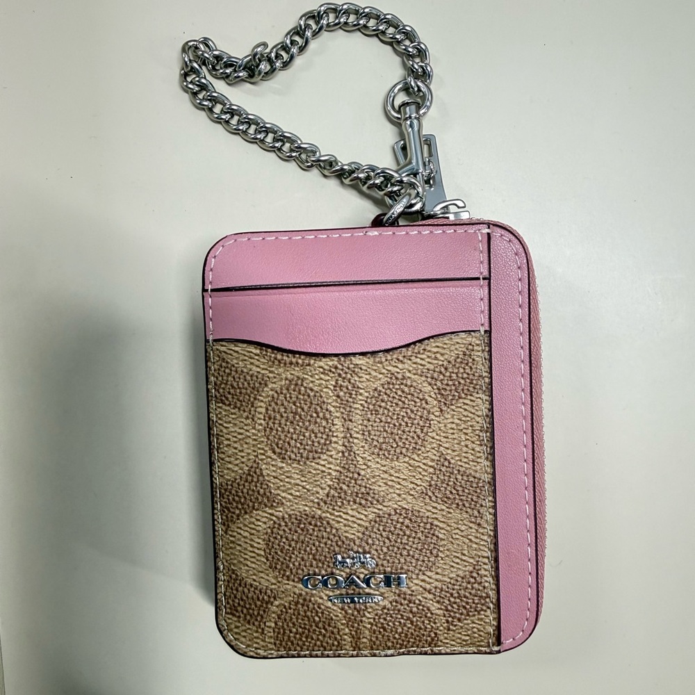 Coach Zip Card Case